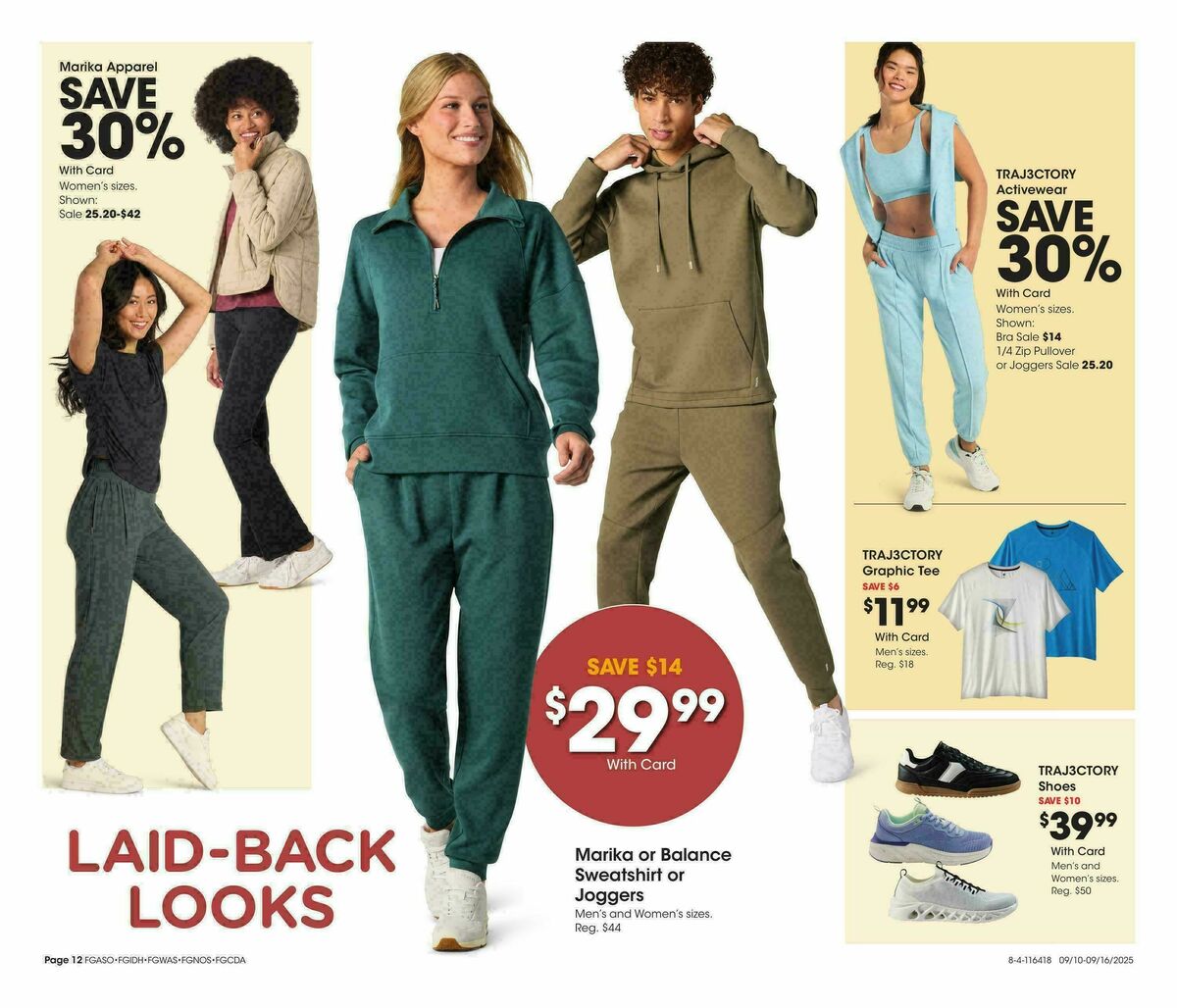 Fred Meyer Home & Apparel Weekly Ad from September 10