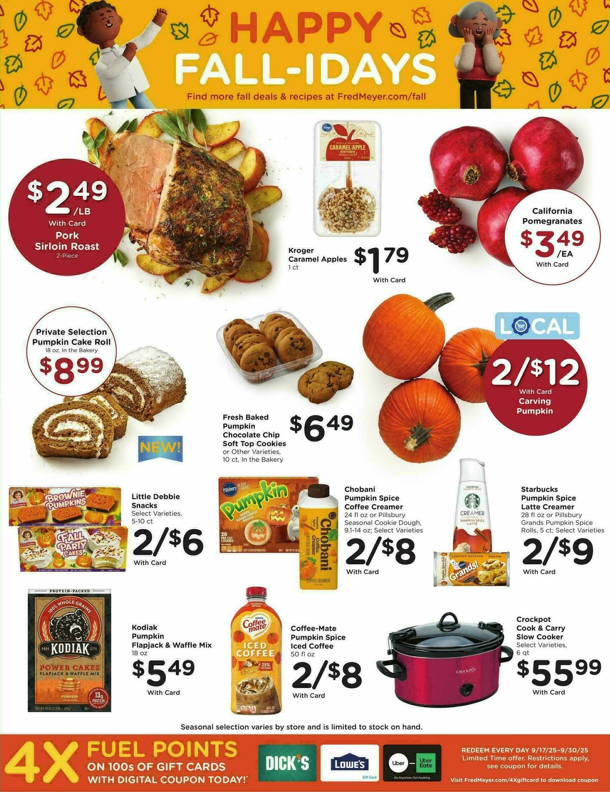Fred Meyer Weekly Ad from September 17