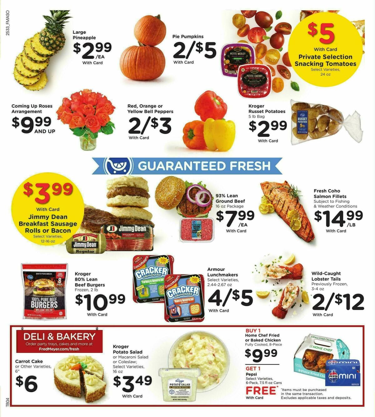 Fred Meyer Weekly Ad from September 17
