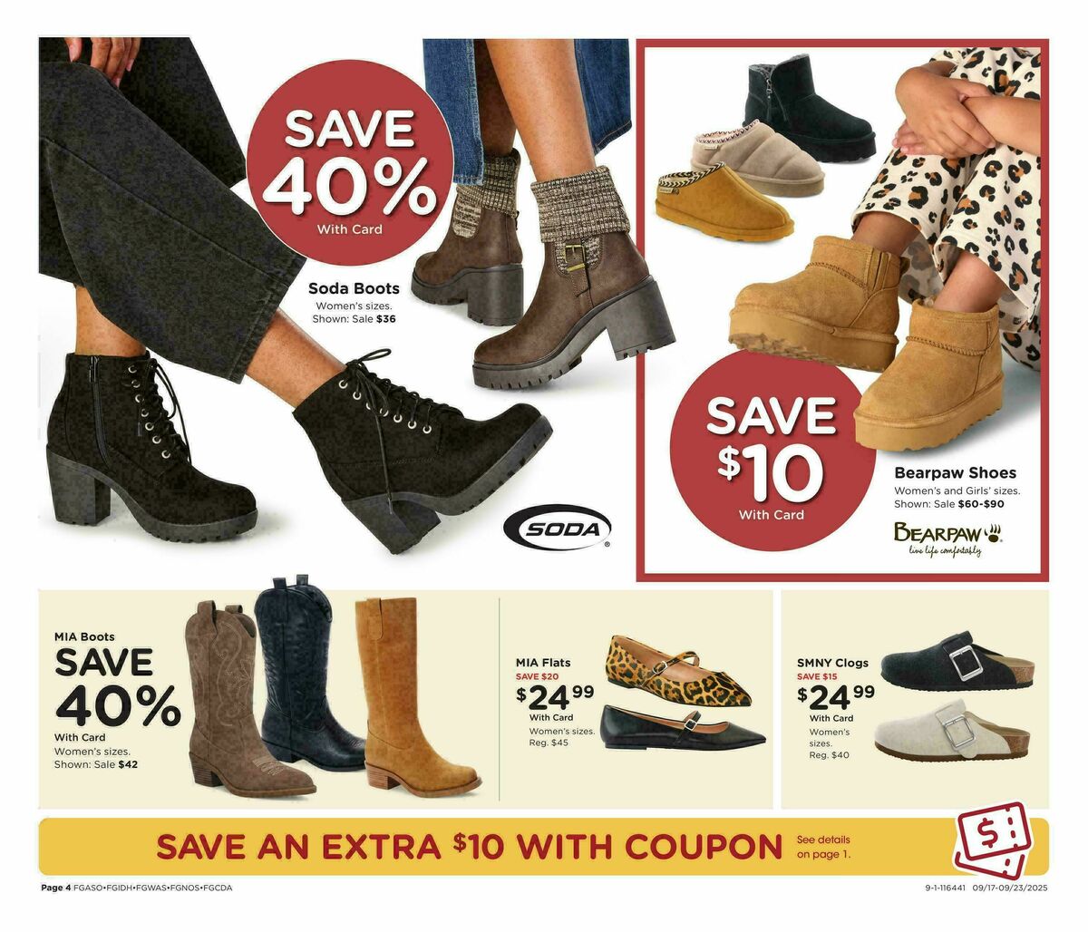 Fred Meyer Home & Apparel Weekly Ad from September 17