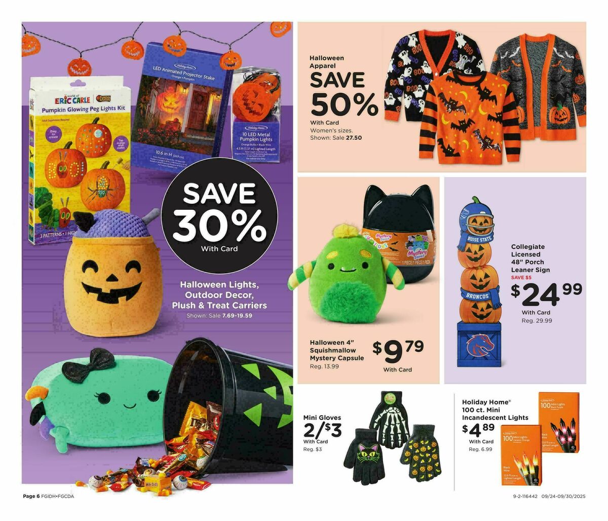 Fred Meyer Home & Apparel Weekly Ad from September 24
