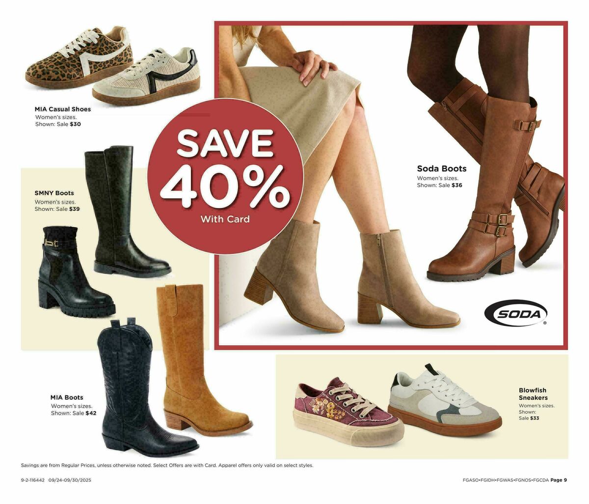 Fred Meyer Home & Apparel Weekly Ad from September 24