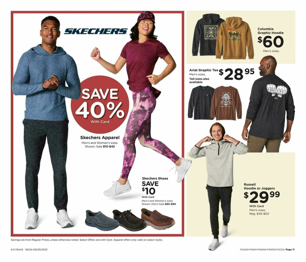 Fred Meyer Home & Apparel Weekly Ad from September 24