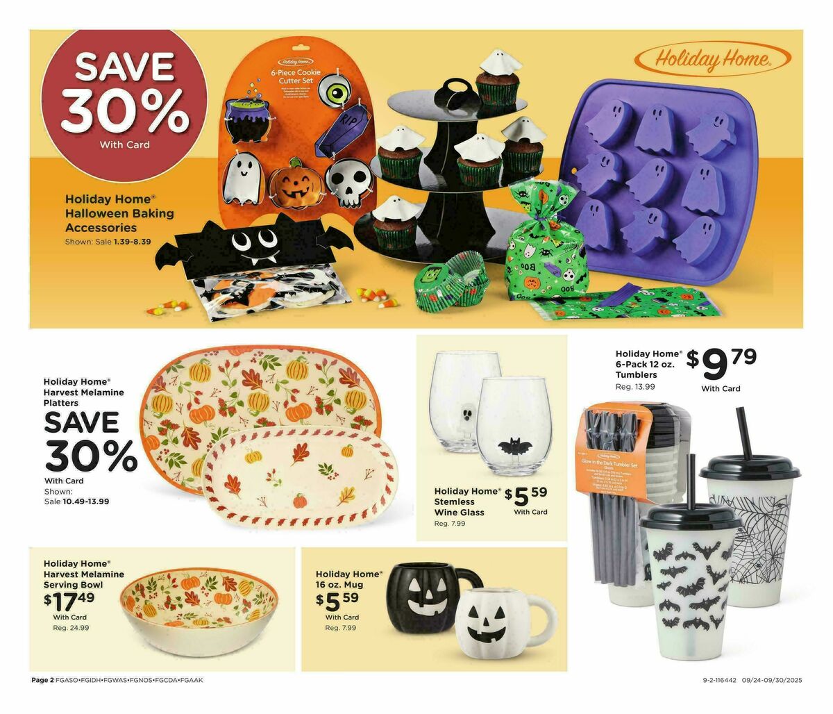 Fred Meyer Home & Apparel Weekly Ad from September 24