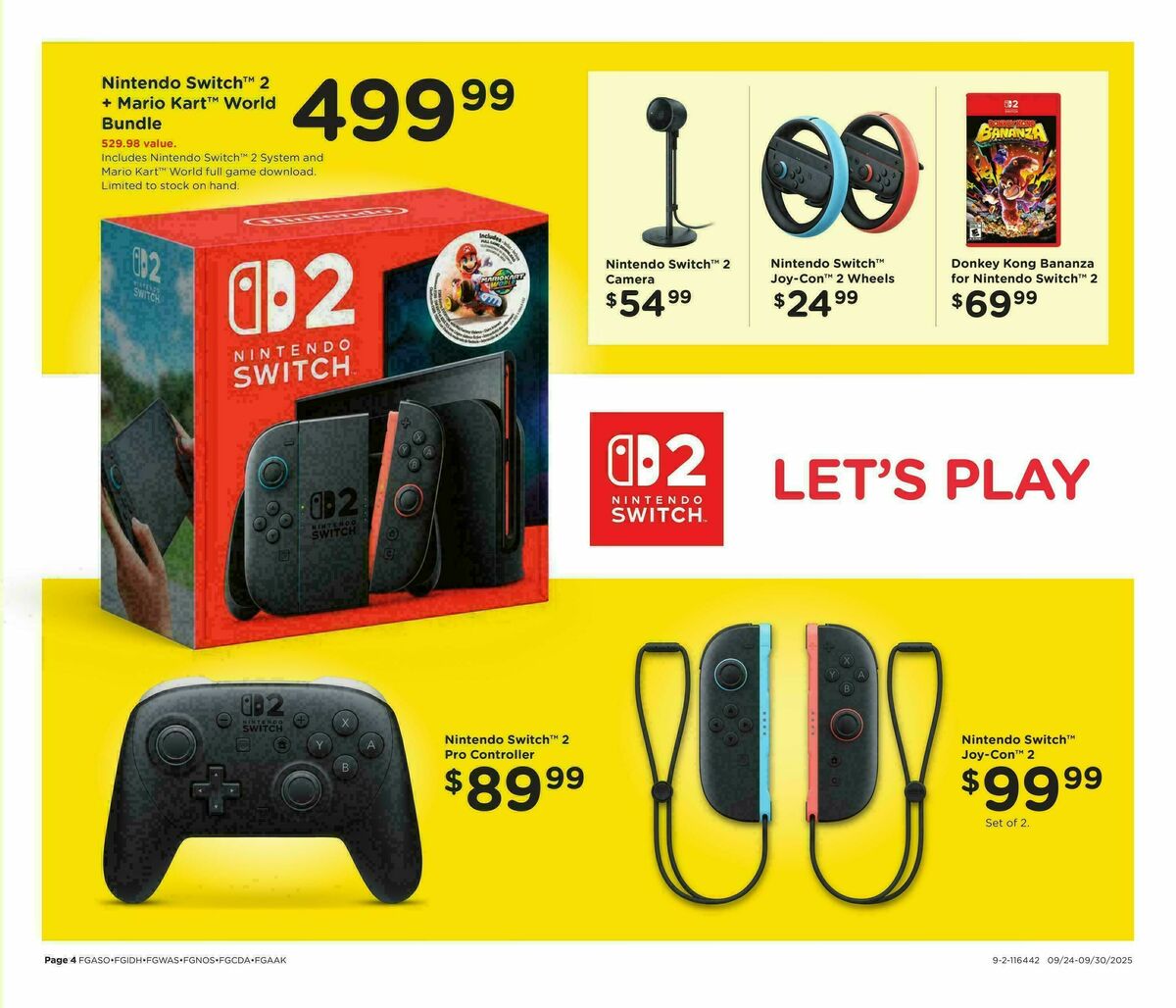 Fred Meyer Home & Apparel Weekly Ad from September 24