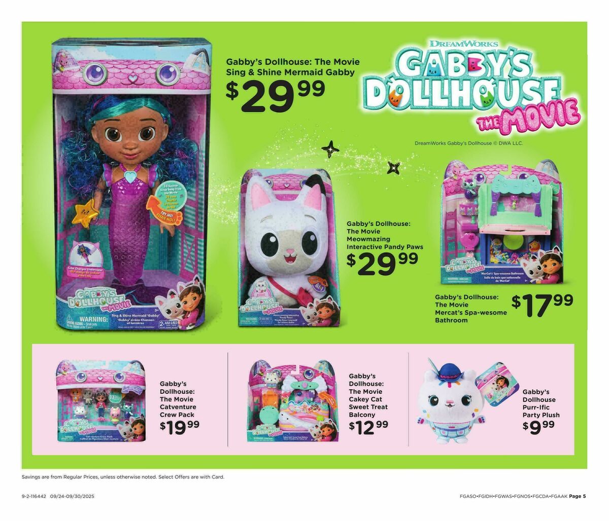 Fred Meyer Home & Apparel Weekly Ad from September 24