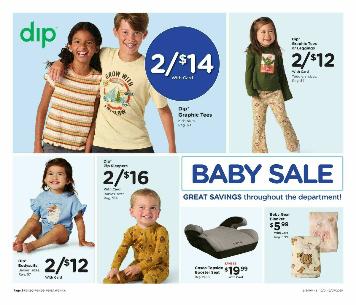 Fred Meyer Home & Apparel Weekly Ad from October 1