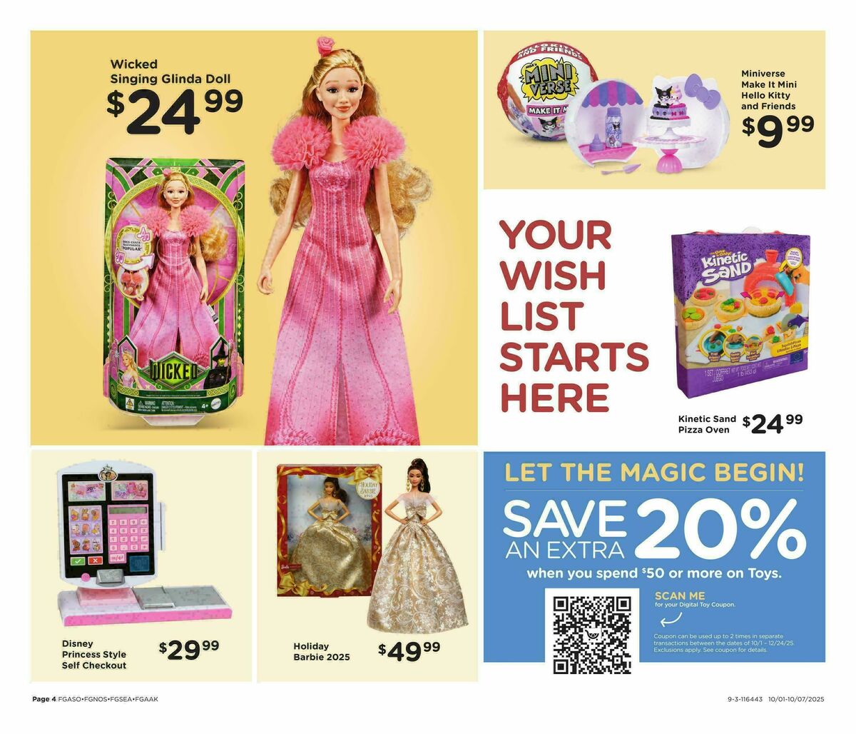 Fred Meyer Home & Apparel Weekly Ad from October 1