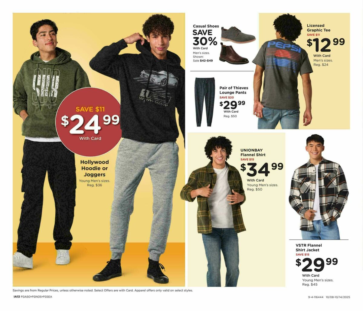 Fred Meyer Home & Apparel Weekly Ad from October 8
