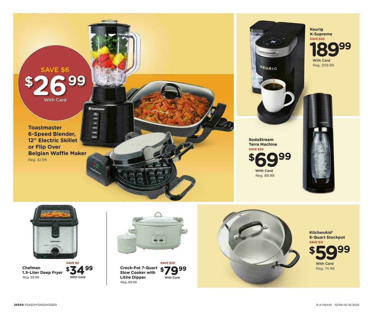 Fred Meyer Home & Apparel Weekly Ad from October 8