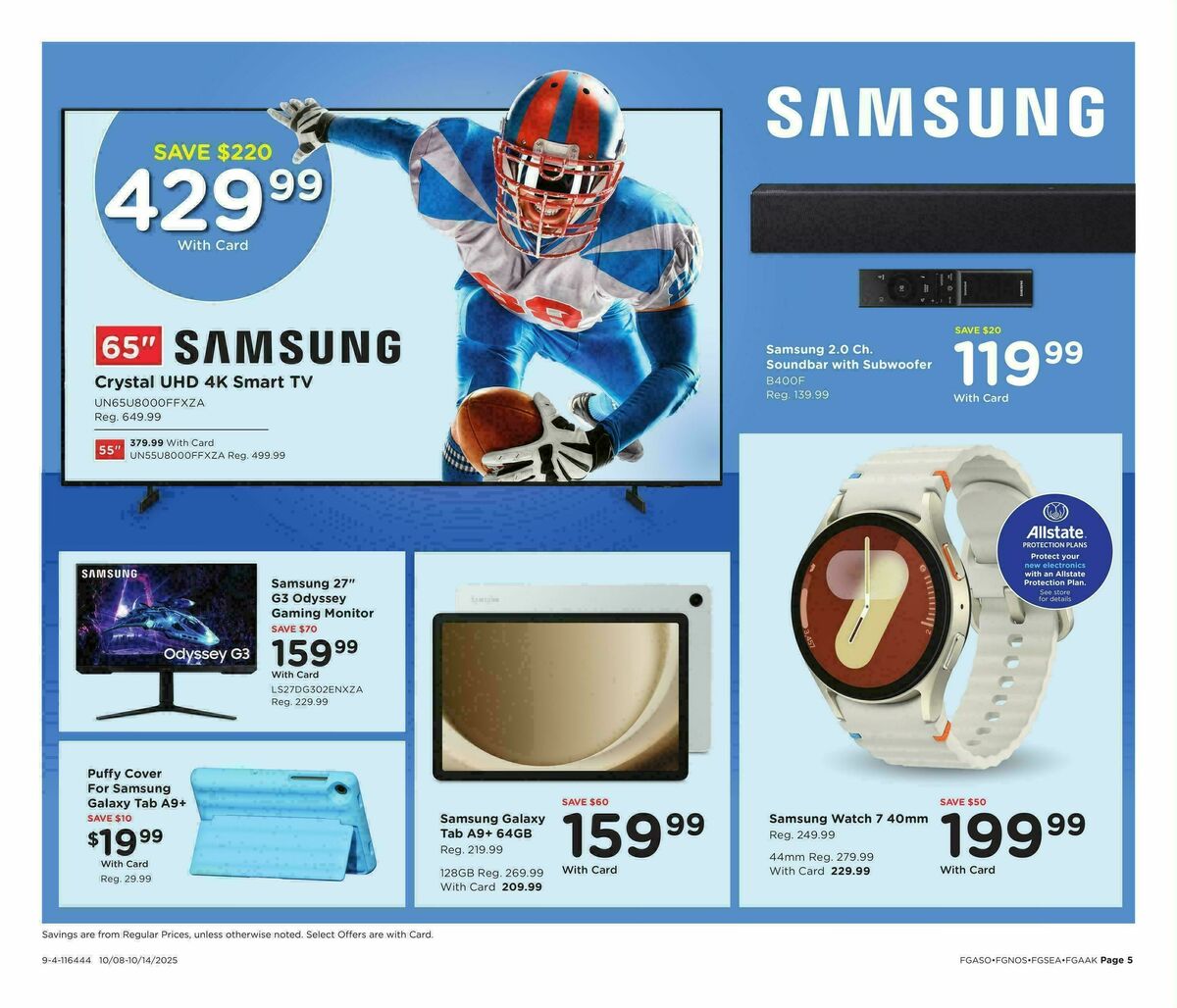 Fred Meyer Home & Apparel Weekly Ad from October 8