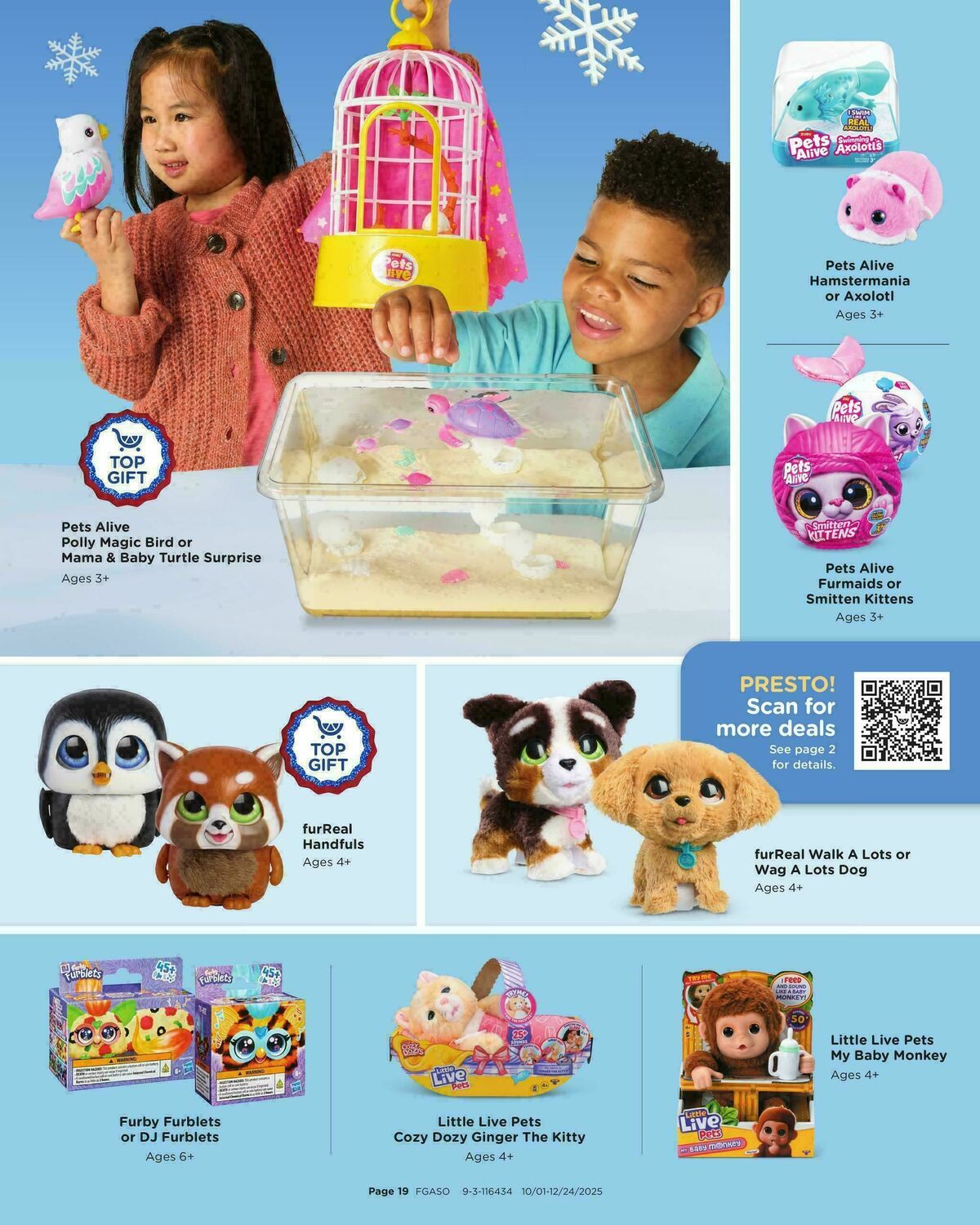 Fred Meyer Toy Wish Book Weekly Ad from October 1