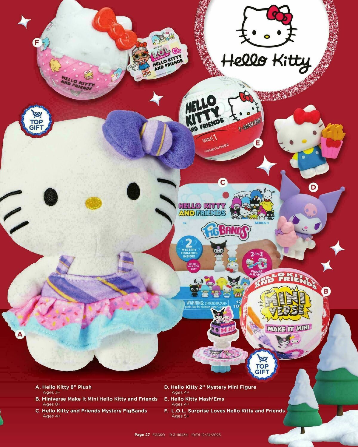 Fred Meyer Toy Wish Book Weekly Ad from October 1