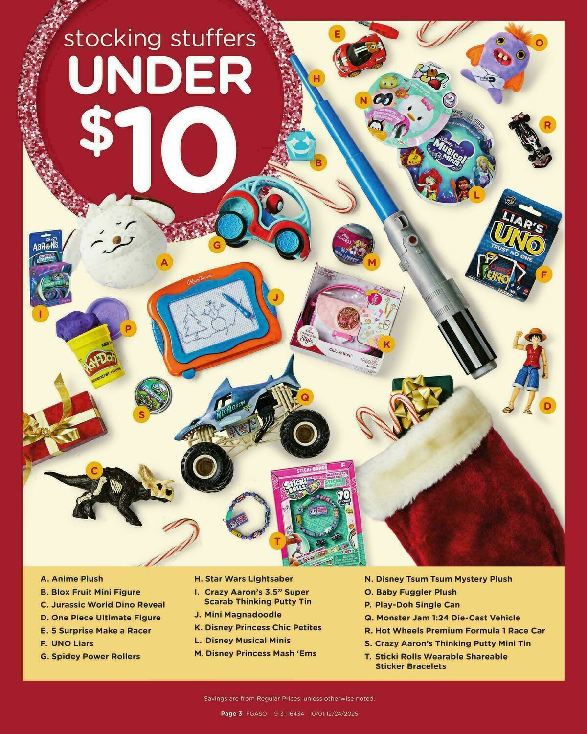 Fred Meyer Toy Wish Book Weekly Ad from October 1