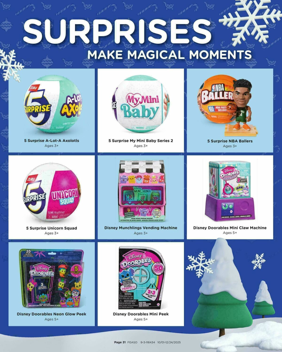 Fred Meyer Toy Wish Book Weekly Ad from October 1