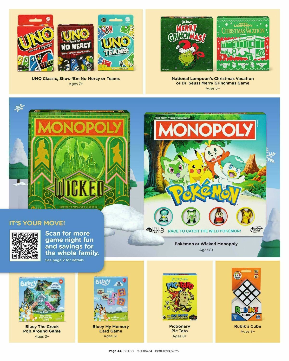 Fred Meyer Toy Wish Book Weekly Ad from October 1