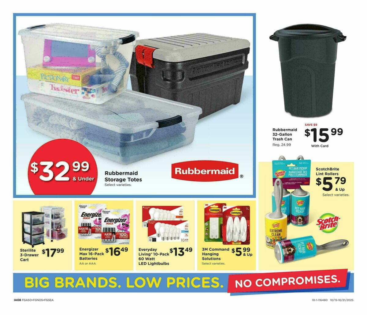 Fred Meyer Home & Apparel Weekly Ad from October 15