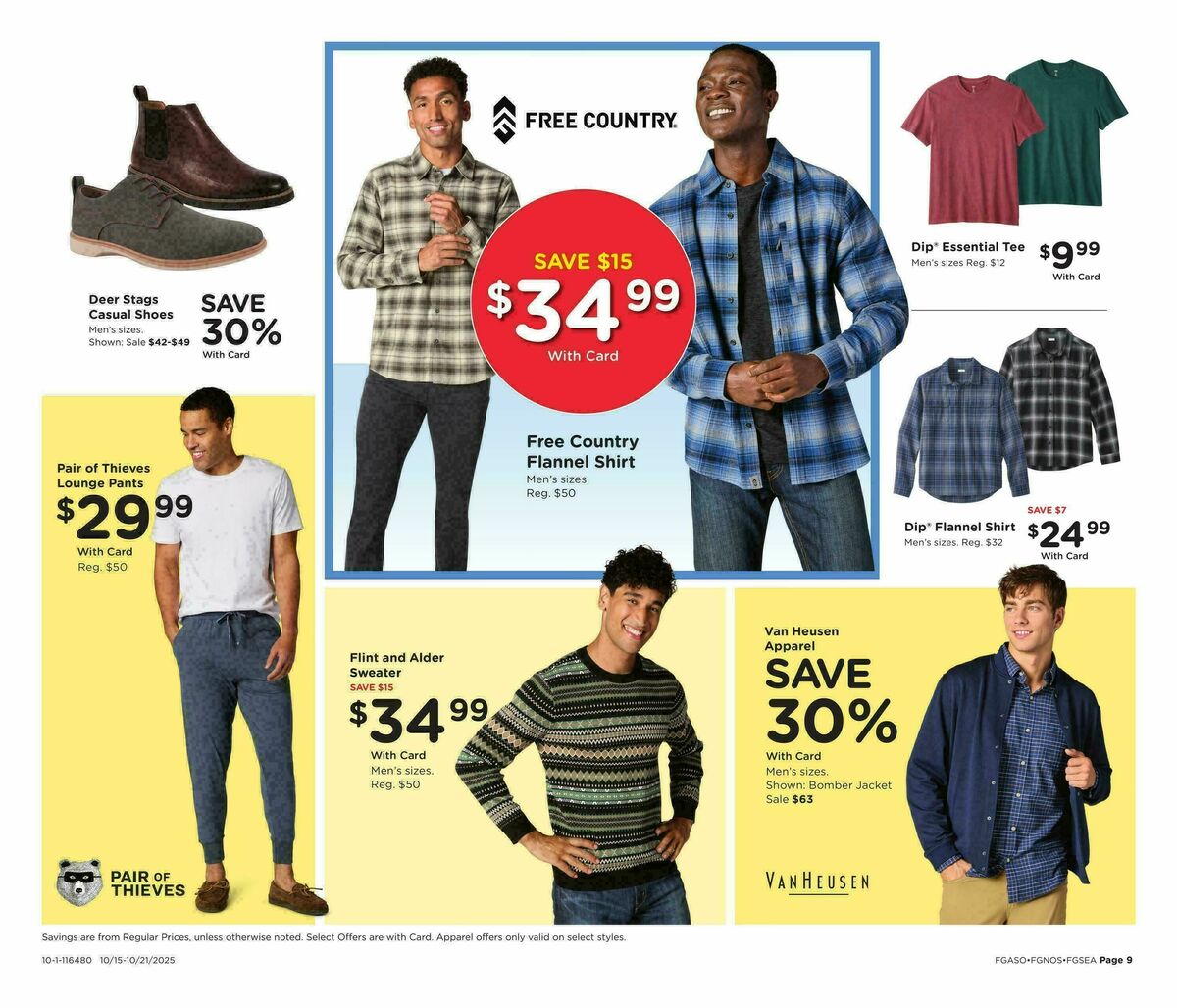 Fred Meyer Home & Apparel Weekly Ad from October 15