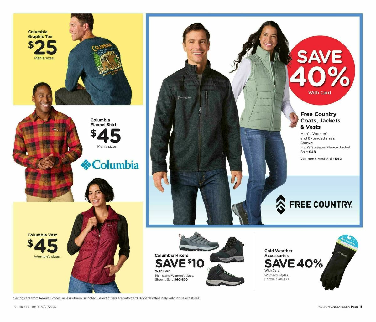 Fred Meyer Home & Apparel Weekly Ad from October 15