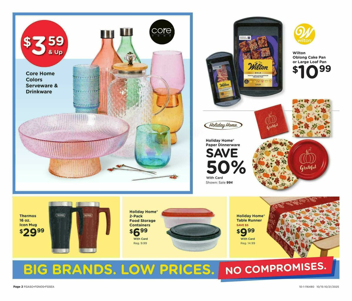 Fred Meyer Home & Apparel Weekly Ad from October 15