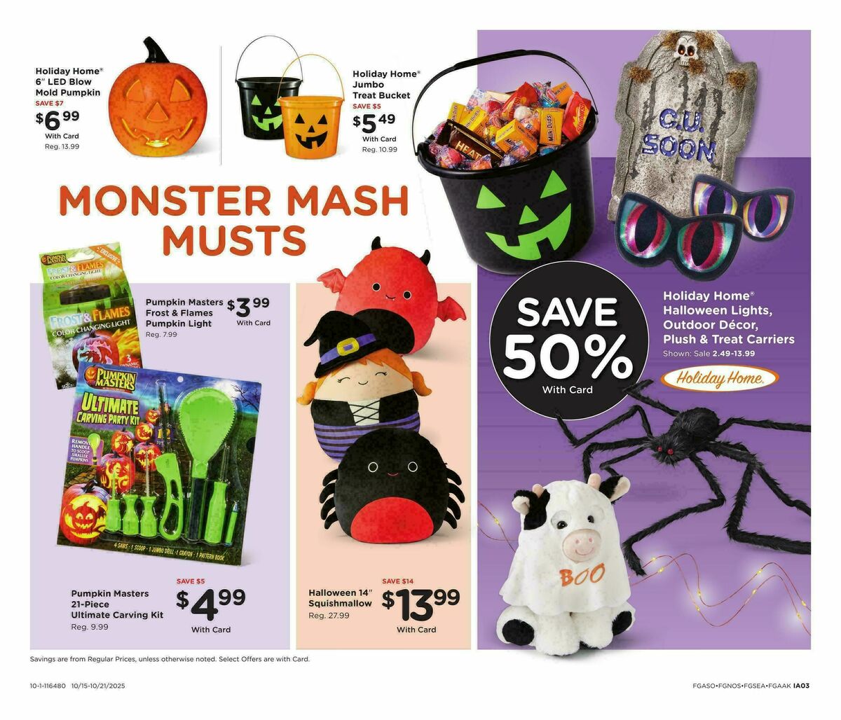 Fred Meyer Home & Apparel Weekly Ad from October 15