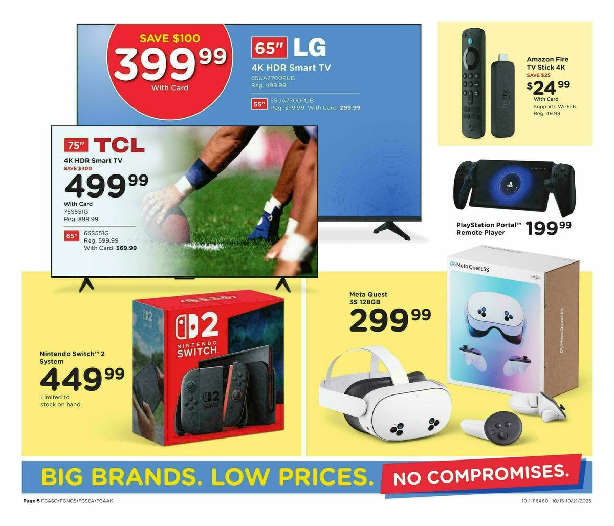 Fred Meyer Home & Apparel Weekly Ad from October 15