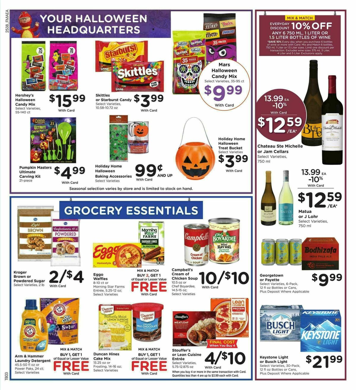 Fred Meyer Weekly Ad from October 22