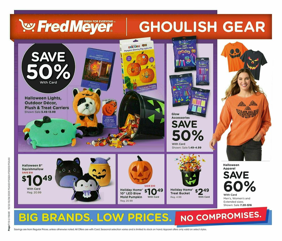 Fred Meyer Home & Apparel Weekly Ad from October 22