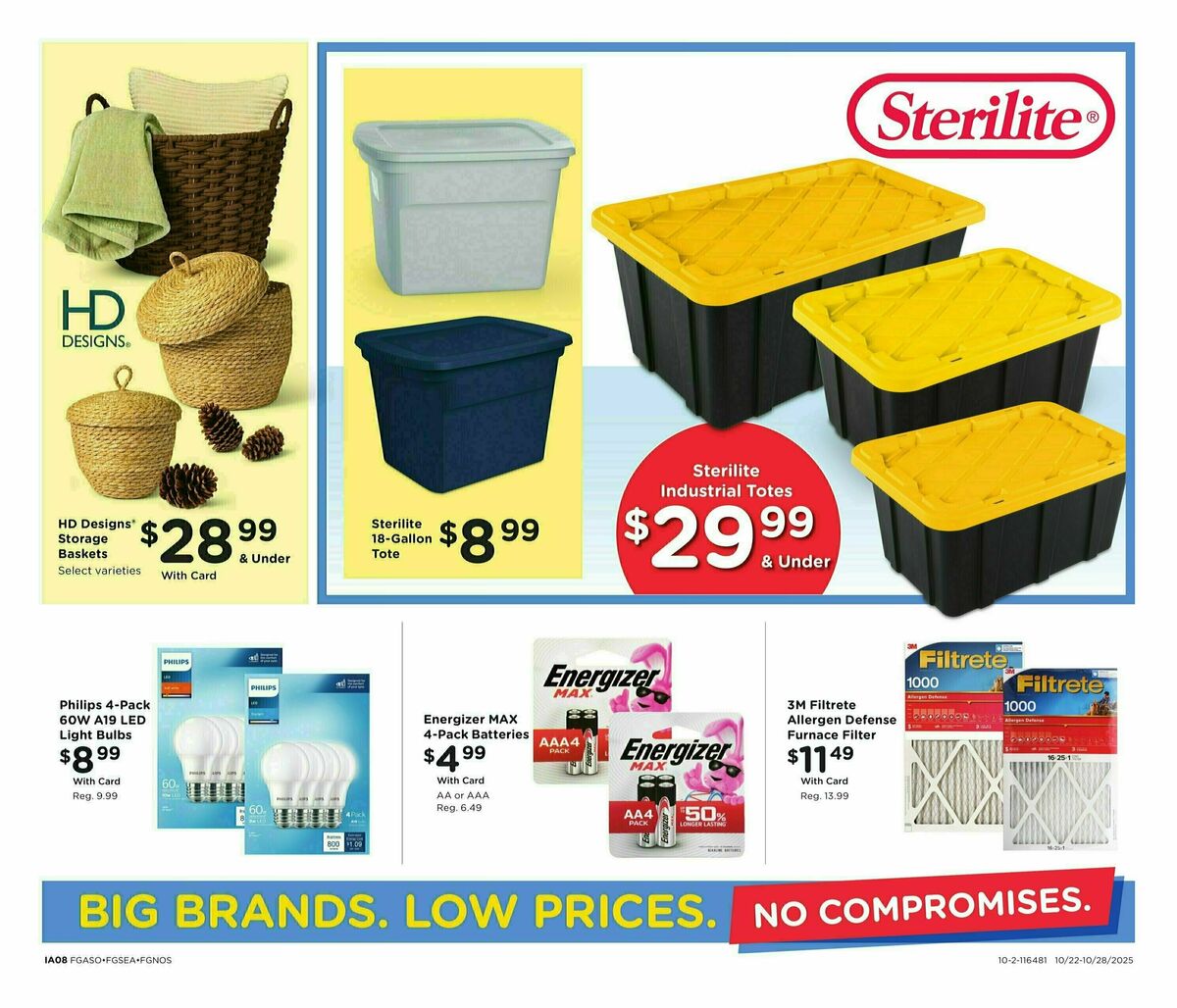 Fred Meyer Home & Apparel Weekly Ad from October 22