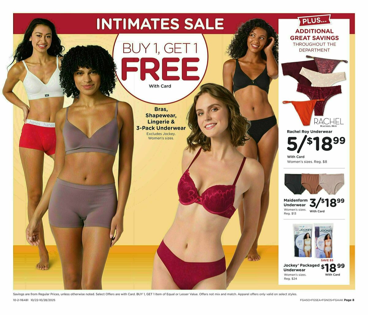 Fred Meyer Home & Apparel Weekly Ad from October 22