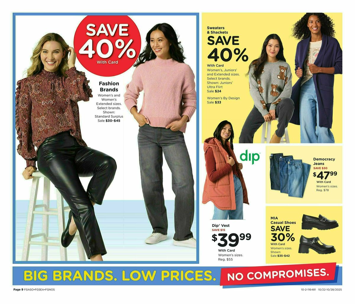 Fred Meyer Home & Apparel Weekly Ad from October 22