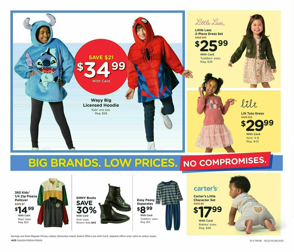 Fred Meyer Home & Apparel Weekly Ad from October 22