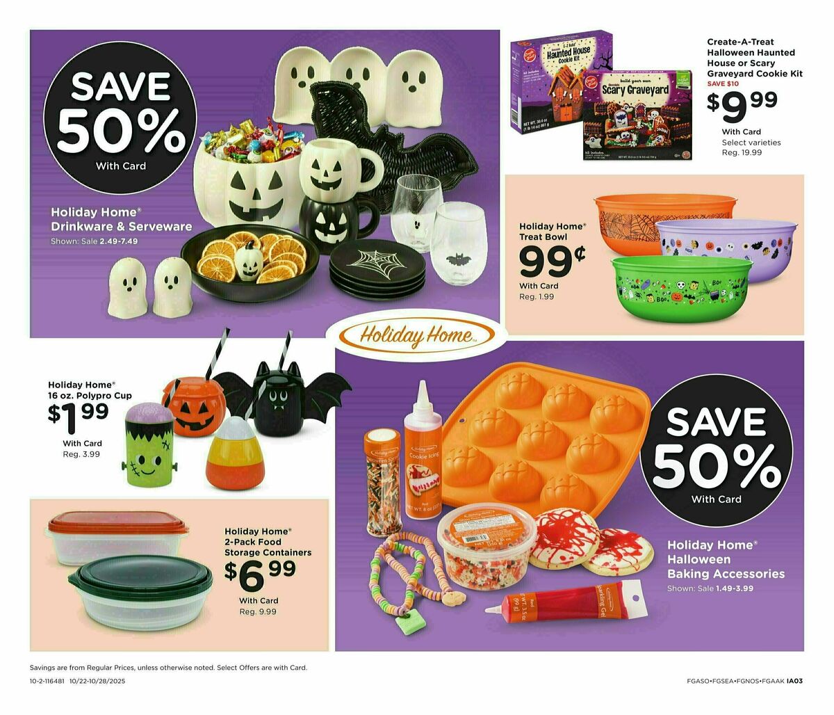 Fred Meyer Home & Apparel Weekly Ad from October 22