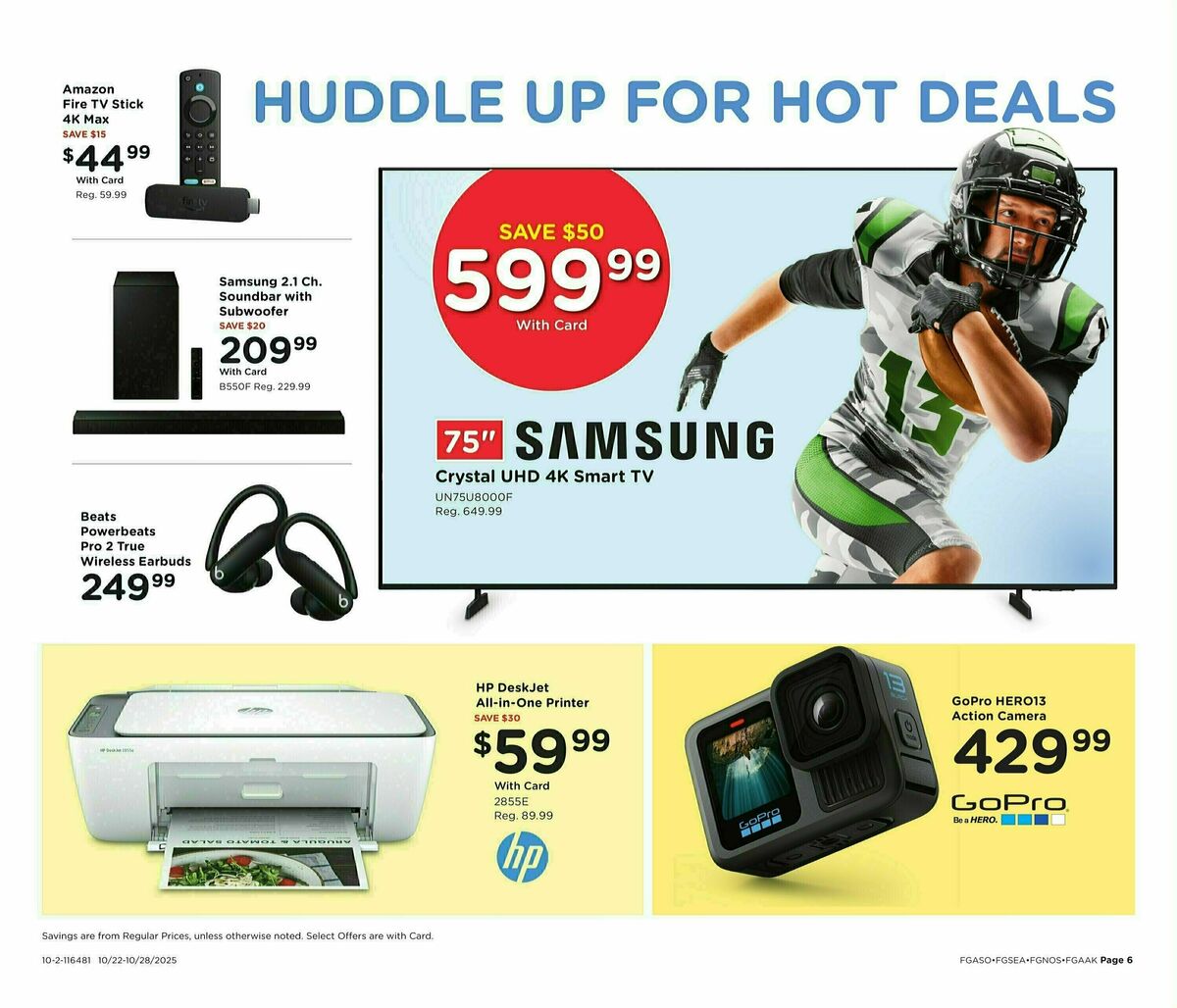 Fred Meyer Home & Apparel Weekly Ad from October 22