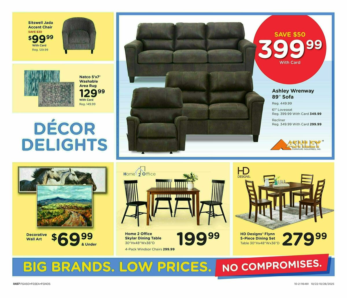 Fred Meyer Home & Apparel Weekly Ad from October 22