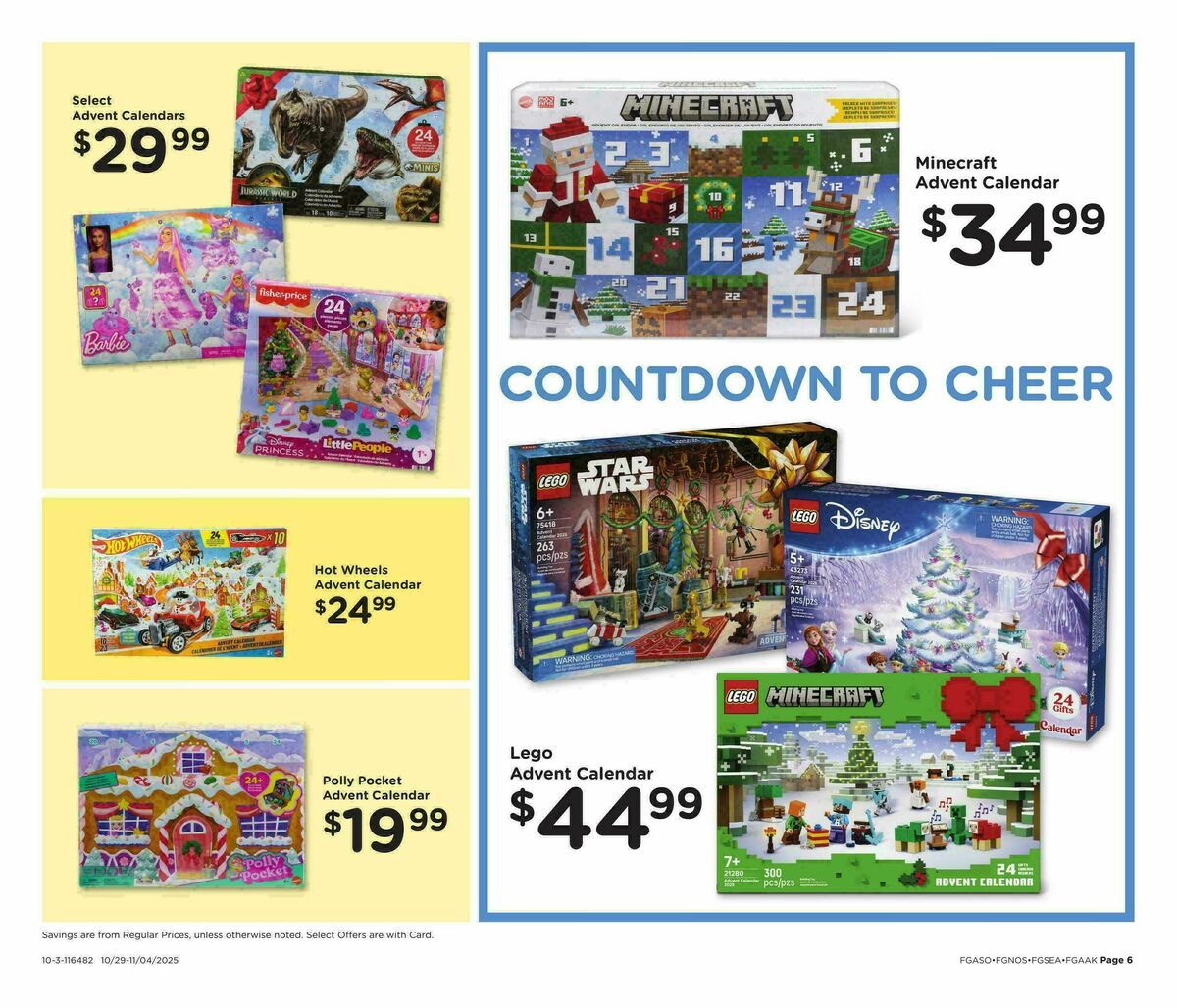 Fred Meyer Home & Apparel Weekly Ad from October 29