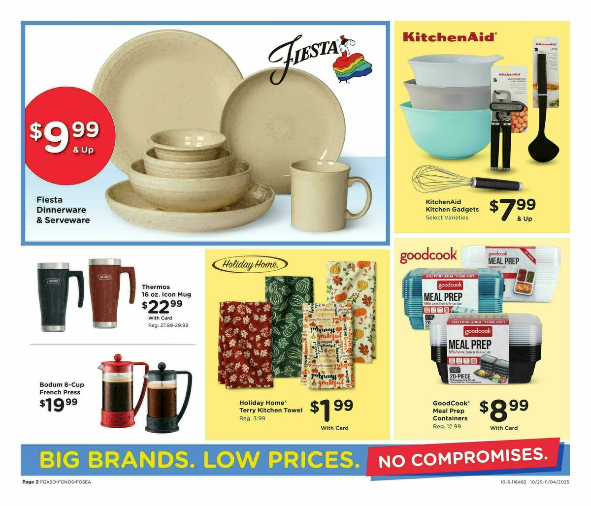 Fred Meyer Home & Apparel Weekly Ad from October 29