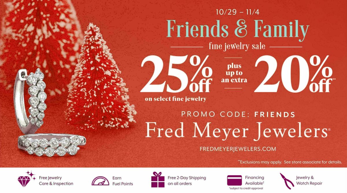 Fred Meyer Home & Apparel Weekly Ad from October 29