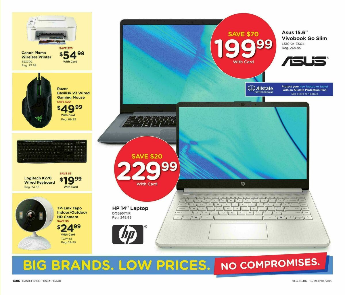 Fred Meyer Home & Apparel Weekly Ad from October 29