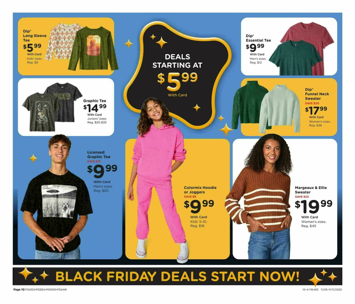 Fred Meyer Home & Apparel Weekly Ad from November 5