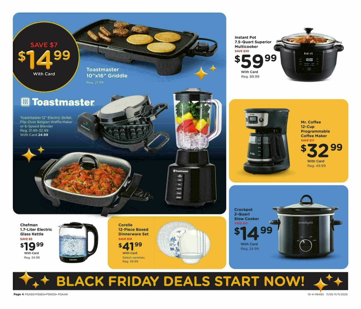 Fred Meyer Home & Apparel Weekly Ad from November 5