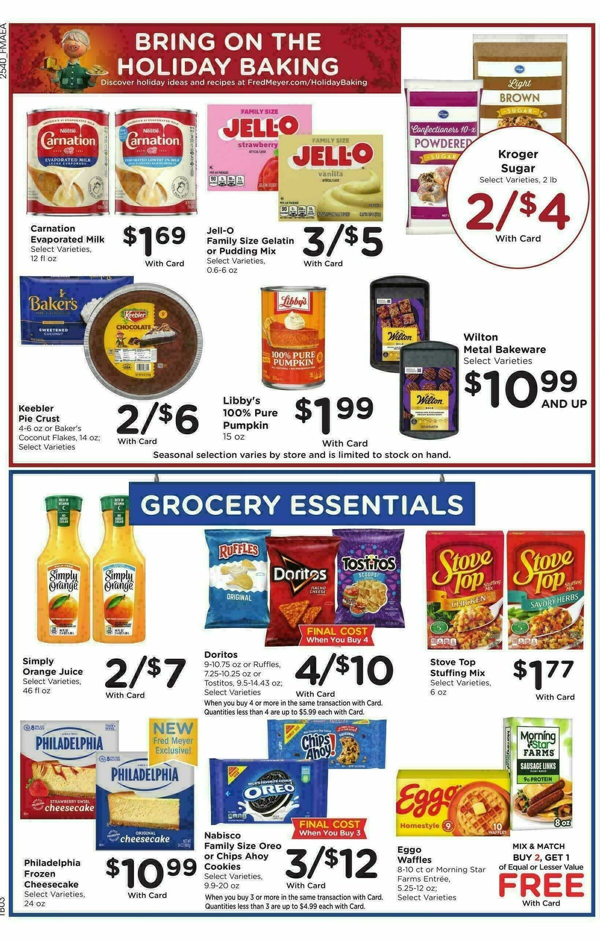 Fred Meyer Weekly Ad from November 5
