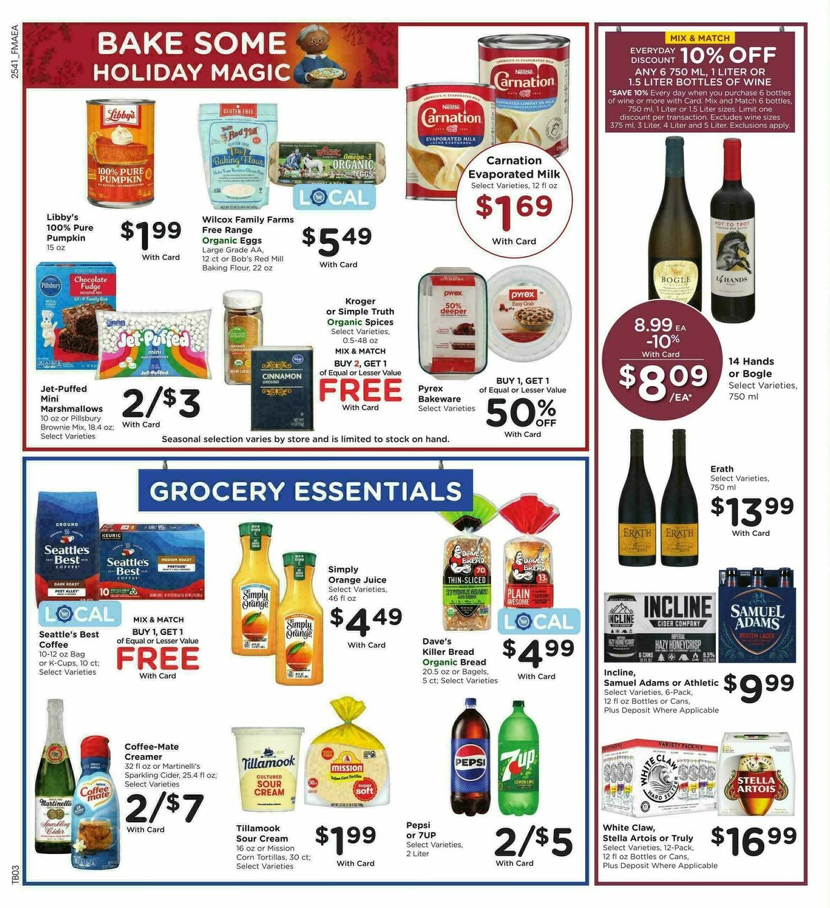 Fred Meyer Weekly Ad from November 12