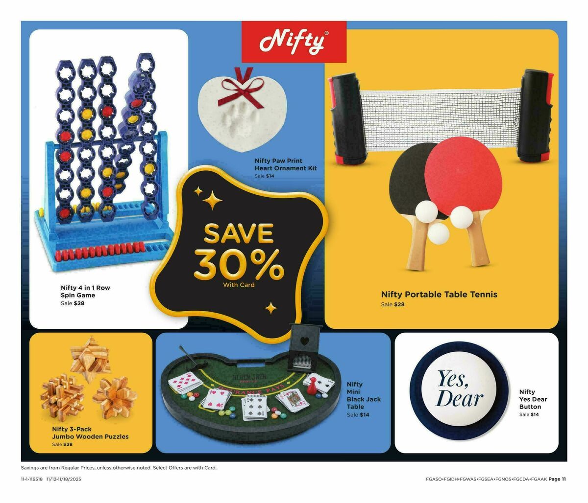 Fred Meyer Home & Apparel Weekly Ad from November 12