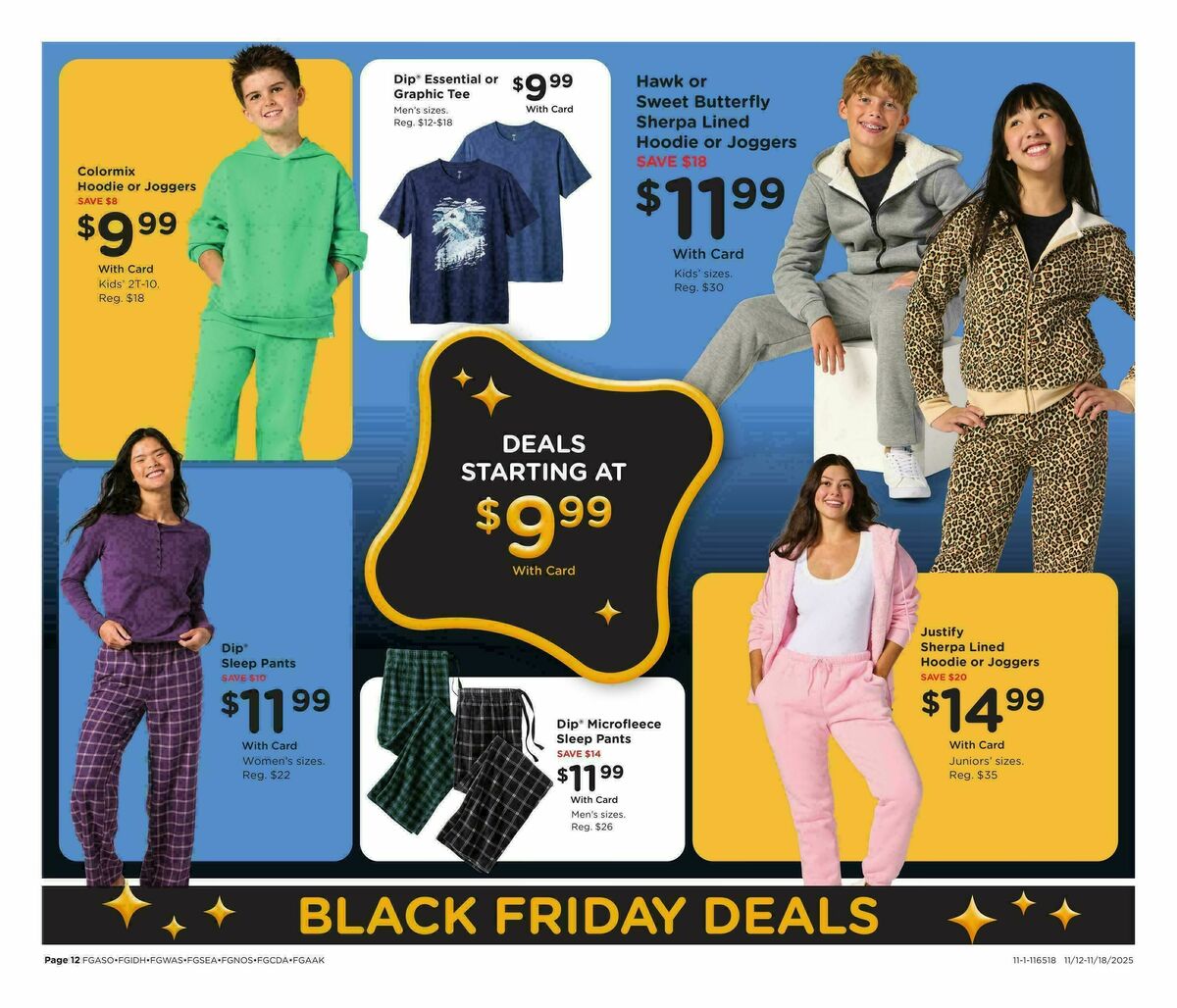 Fred Meyer Home & Apparel Weekly Ad from November 12