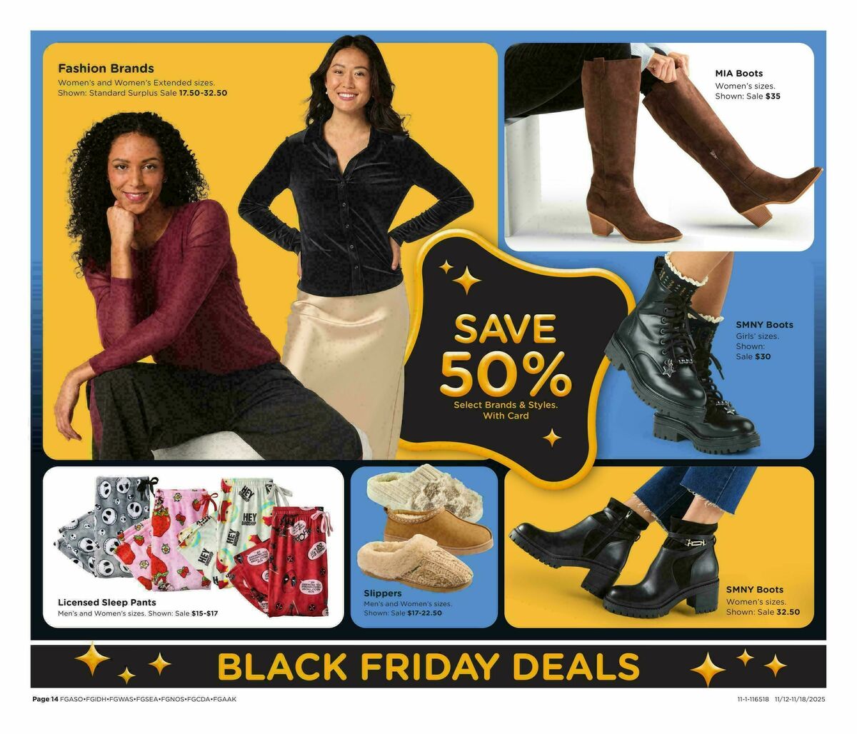Fred Meyer Home & Apparel Weekly Ad from November 12