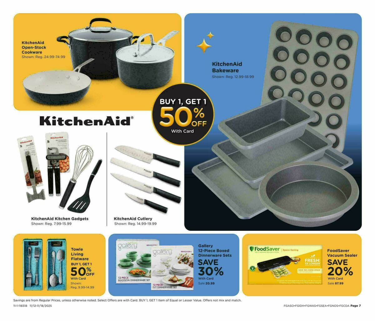 Fred Meyer Home & Apparel Weekly Ad from November 12