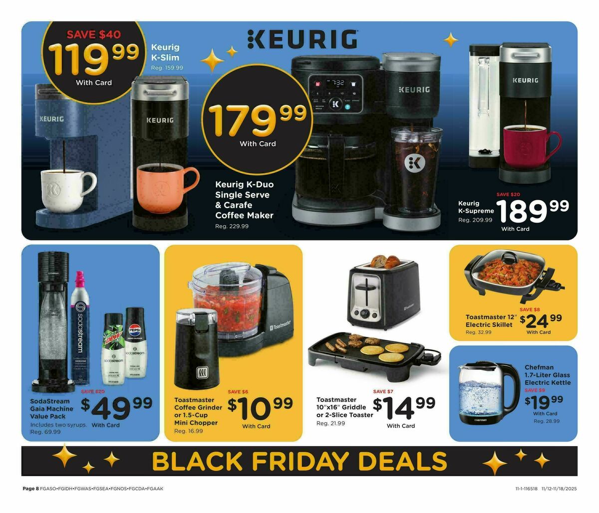 Fred Meyer Home & Apparel Weekly Ad from November 12