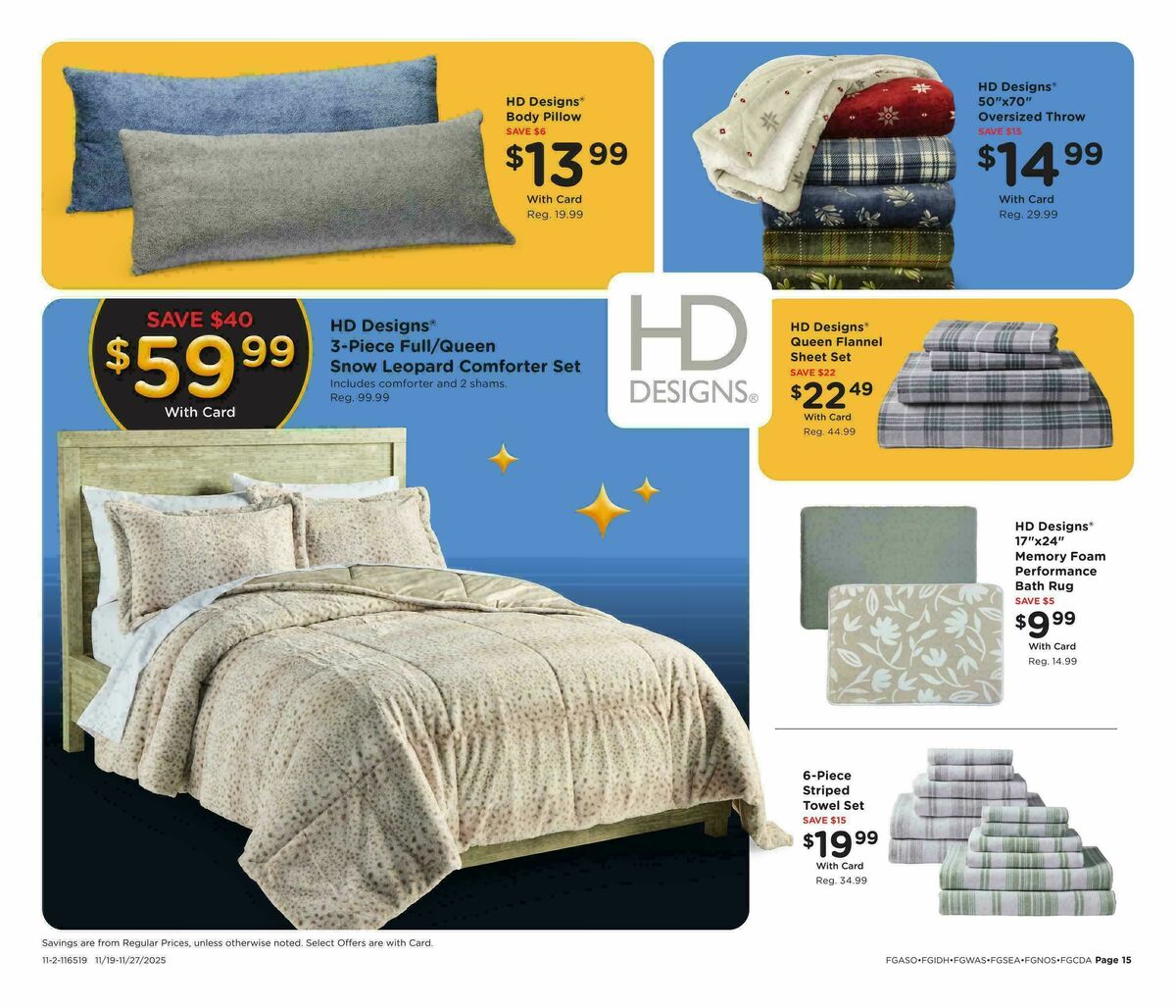 Fred Meyer Weekly Ad from November 19