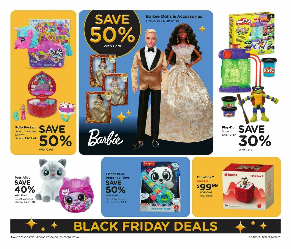 Fred Meyer Black Friday Weekly Ad from November 28